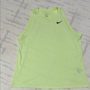 Nike Lime Green Tank Top